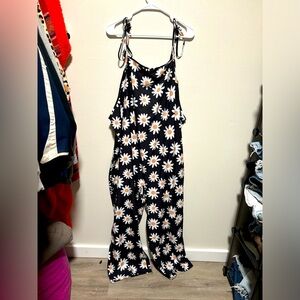 SHEIN Curve Floral Jumper